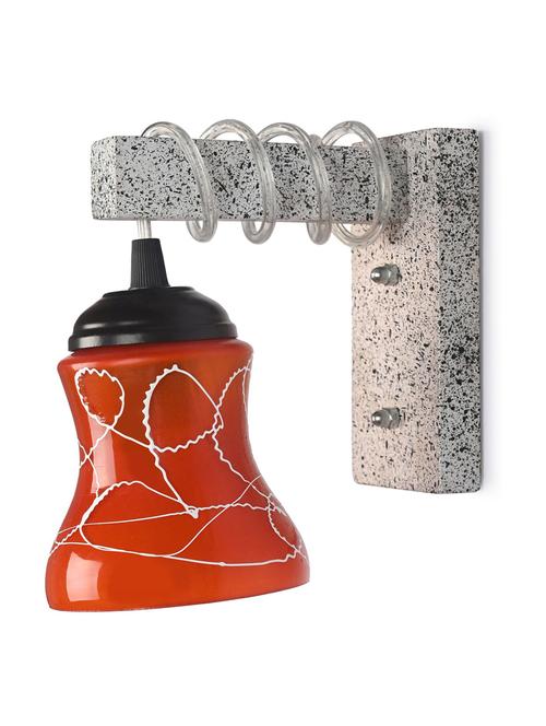 designer black white wood pendant wall light /night lamp of colorful glass shade -j30 - 18838225 - Very Small Image - 1