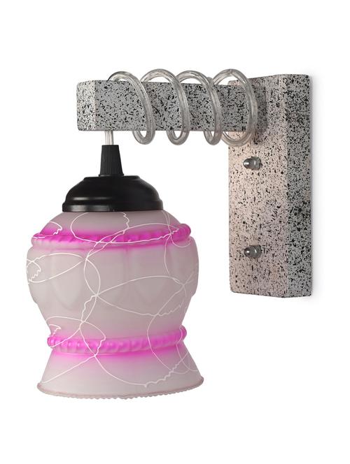 designer black white wood pendant wall light / night lamp of colorful glass shade -ty41 - 18838255 - Very Small Image - 1