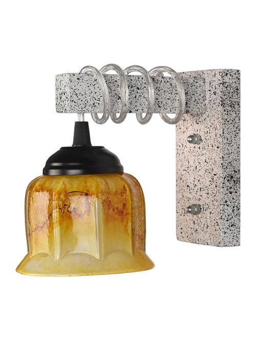 designer black white wood pendant wall light /night lamp of colorful glass shade -j32 - 18838258 - Very Small Image - 1