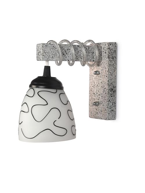 designer wood pendant wall light / night lamp of colorful glass shade (set of two)-w49 - 18838271 - Very Small Image - 1