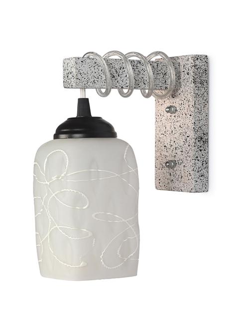 designer black white wood pendant wall light /night lamp of colorful glass shade -j35 - 18838273 - Very Small Image - 1