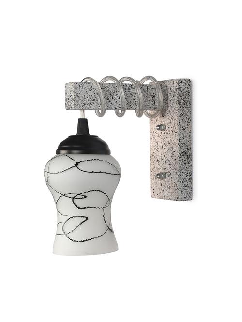 designer wood pendant wall light / night lamp of colorful glass shade (set of two)-w55 - 18838289 - Very Small Image - 1