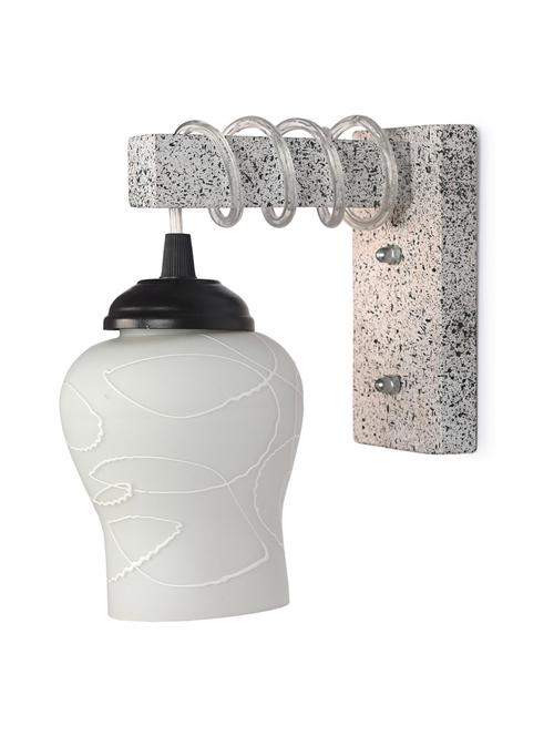 designer black white wood pendant wall light / night lamp of colorful glass shade -ty66 - 18838321 - Very Small Image - 1