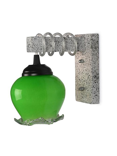 designer black white wood pendant wall light /night lamp of colorful glass shade -j23 - 18838362 - Very Small Image - 1