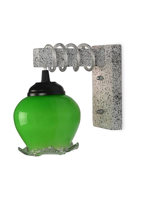 designer wood pendant wall light / night lamp of colorful glass shade (set of two)-w12 - 18838363 - Very Small Image - 1