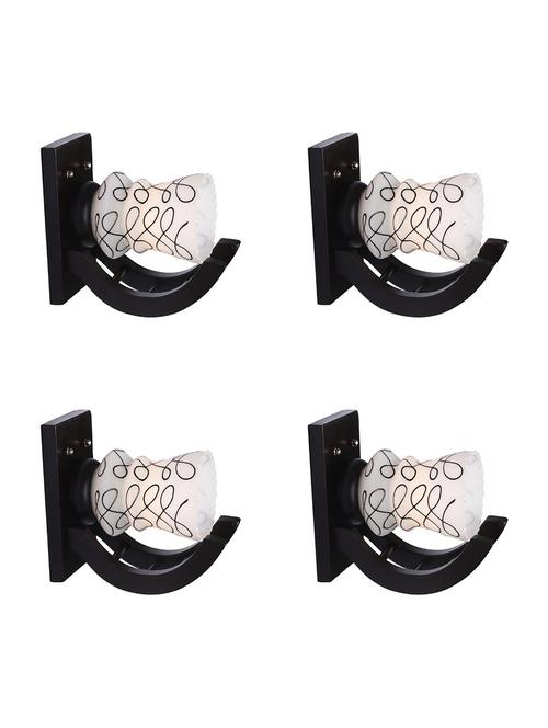 globe shape wall lamp/ night lamp, hand decorative with stylish wood fitting -d1, pack of 4 - 18838625 - Very Small Image - 1