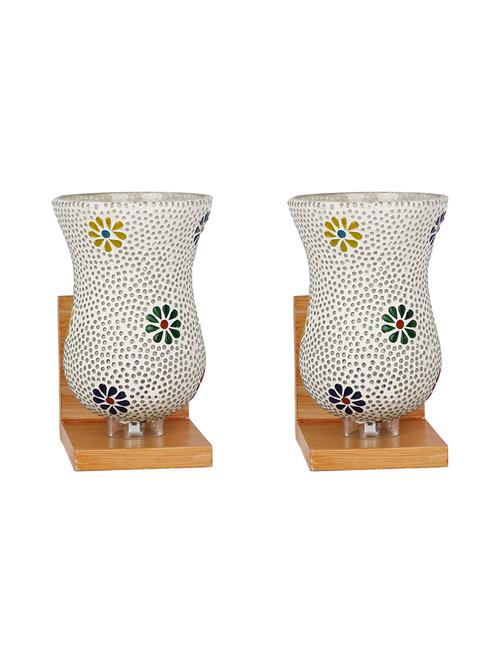 mosaic decorative led compitable sconce wall lamp light -m1, pack of 2 - 18838660 - Very Small Image - 1