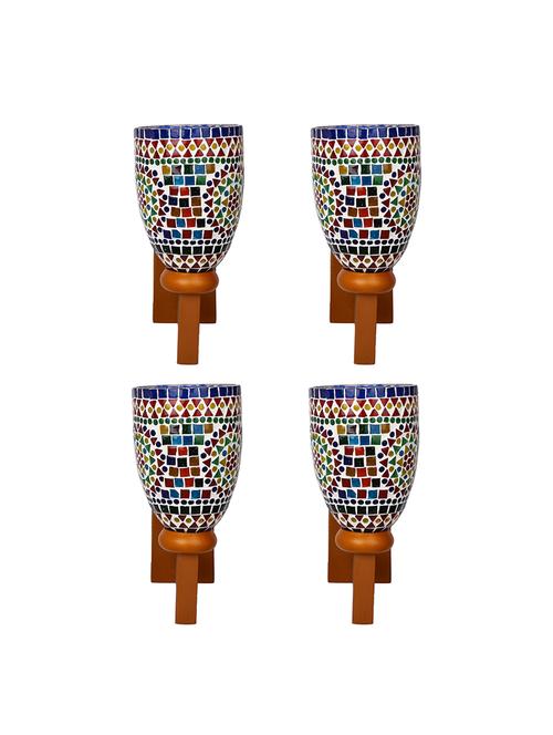 mosaic decorative led compitable sconce wall lamp light -r1, pack of 4 - 18838672 - Very Small Image - 1