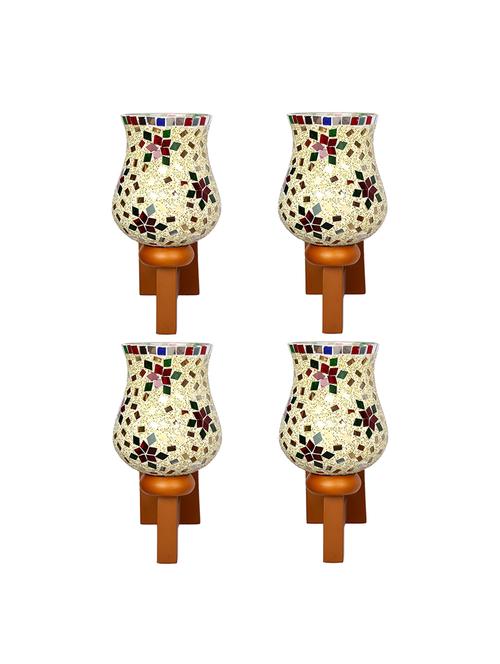 mosaic decorative led compitable sconce wall lamp light -aa1, pack of 2 - 18838689 - Very Small Image - 1