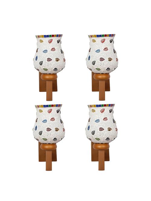 mosaic decorative led compitable sconce wall lamp light -aa1, pack of 4 - 18838690 - Very Small Image - 1