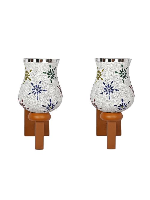 mosaic decorative led compitable sconce wall lamp light -ab1, pack of 2 - 18838691 - Very Small Image - 1