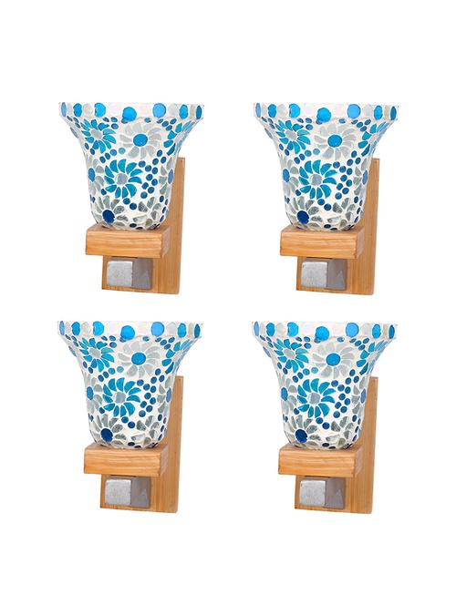 mosaic decorative led compitable sconce wall lamp light -ah1, pack of 4 - 18838705 - Very Small Image - 1
