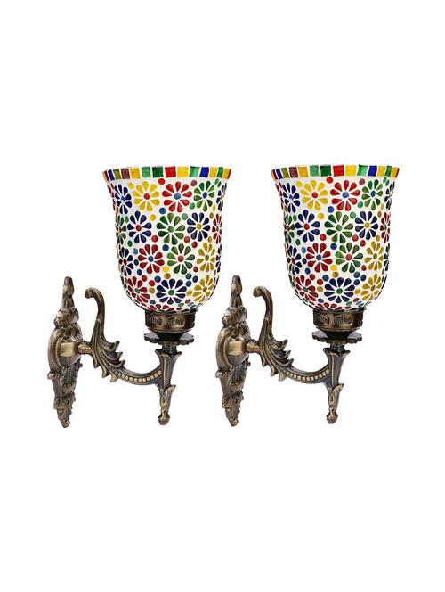 mosaic decorative led compitable sconce wall lamp light -as1, pack of 2 - 18838731 - Very Small Image - 1