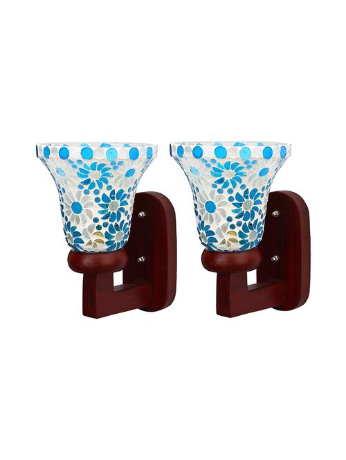 mosaic decorative led compitable sconce wall lamp light -bf1, pack of 2 - 18838750 - Very Small Image - 1