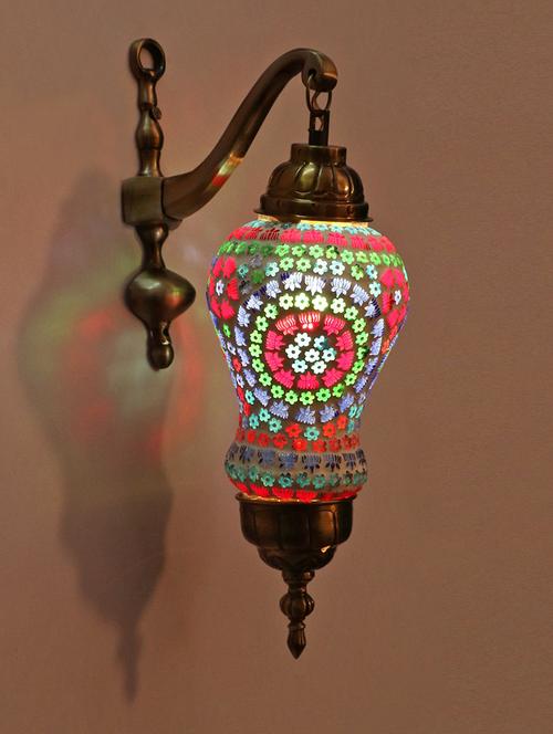 mosaic decorative led compitable sconce wall lamp light -bq1, pack of 1 - 18838782 - Very Small Image - 1