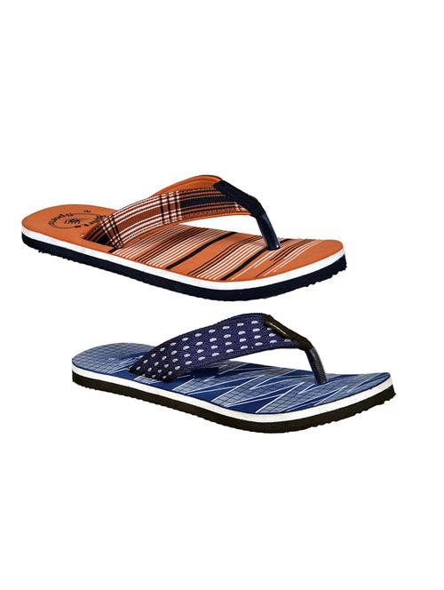 multi colored slip on flip flop set of 2 pcs - 18841921 - Very Small Image - 1