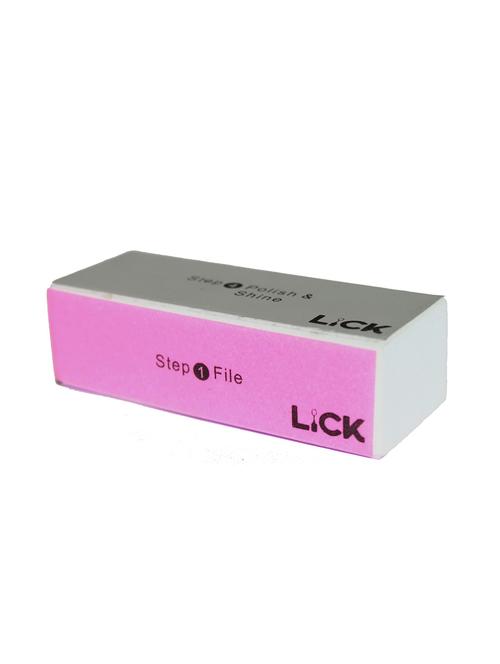 lick - 4 steps professional care manicure pedicure nails block buffer - 18844118 - Very Small Image - 1