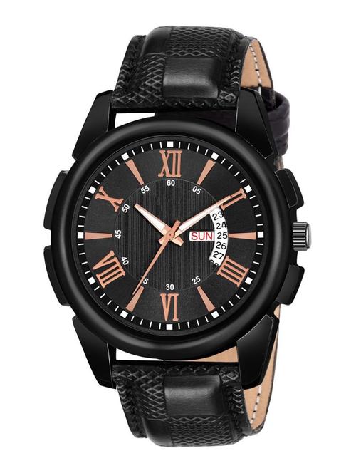 quartz movement display multicolor dial and leather strap women's watch - 18844228 - Very Small Image - 1