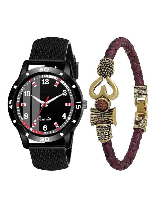 four figure magnetic belt women analog watch - 18844349 - Very Small Image - 1