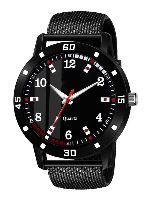 exclusive black color dial watch analog men watch - 18844364 - Very Small Image - 1