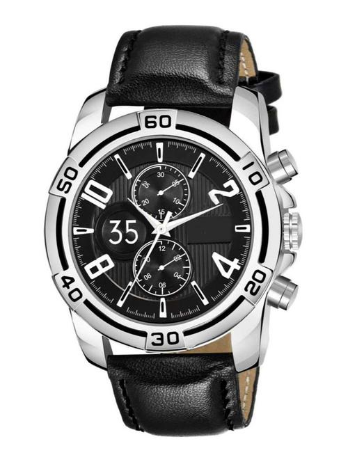 c13 new black dummy chronograph sports analog watch - 18844422 - Very Small Image - 1