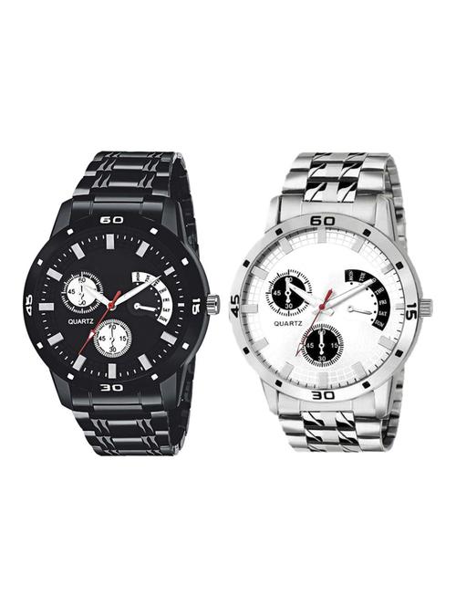 attractive multicolor dial golden belt bracelate watch - 18844518 - Very Small Image - 1