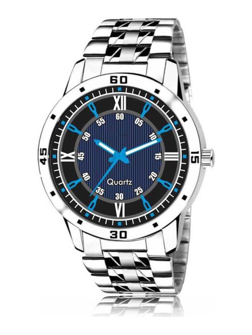 adjustable length blue dial analog watch - 18844534 - Very Small Image - 1