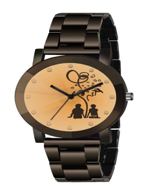 stainless steel chain analog watch - 18844810 - Very Small Image - 1