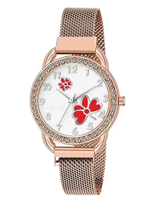 rose gold magnet girl watch - 18844985 - Very Small Image - 1