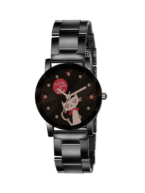 crystal cat's pint dial girls wrist watch - 18845125 - Very Small Image - 1