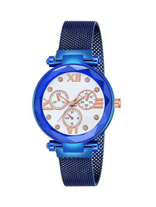 magnet belt new look dial girls wrist analog watch - 18845131 - Very Small Image - 1