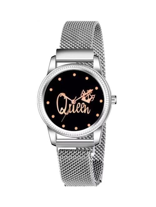 queen dial with luxury and stylish designer magnetic buckle watches for girls - 18845193 - Very Small Image - 1