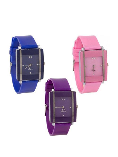 combo pack of analog watch - 18845269 - Very Small Image - 1