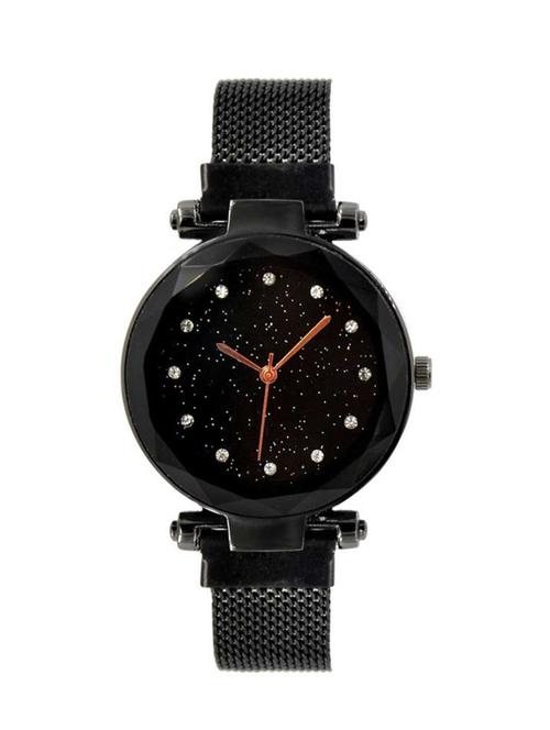 black belt analog watch - 18845294 - Very Small Image - 1
