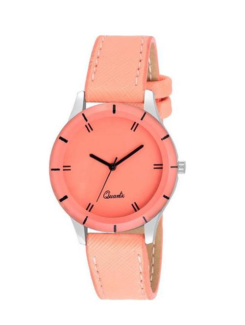 leather belt analog watch - 18845374 - Very Small Image - 1