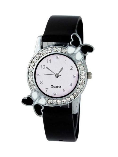 black belt analog watch - 18845389 - Very Small Image - 1