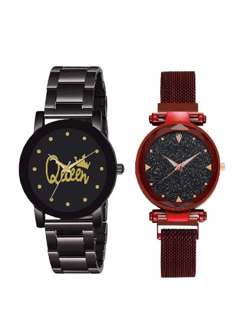 combo pack of analog watch - 18845436 - Very Small Image - 1