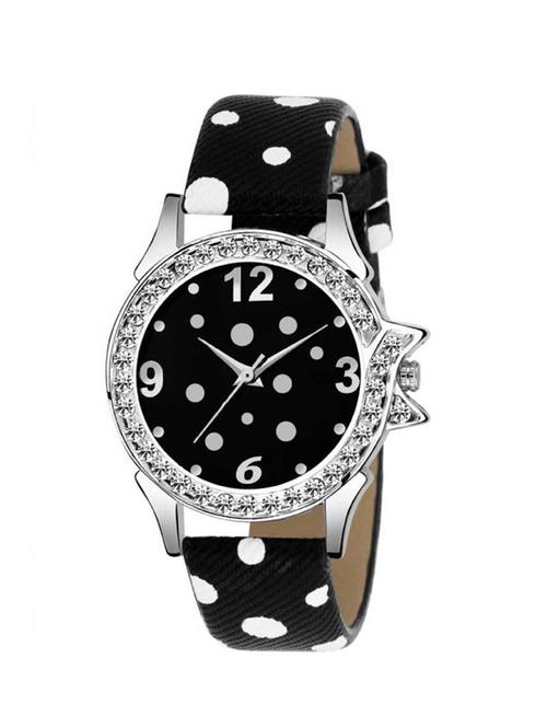 leather belt analog watch - 18845470 - Very Small Image - 1