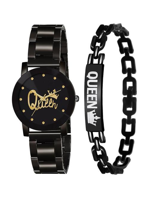 designer combo of queen printed watch and bracele - 18845573 - Very Small Image - 1