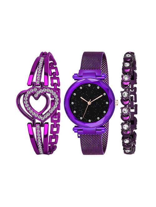 crystal-queen-bd-maganet-girl fashion wrist fashion analog watch - 18845583 - Very Small Image - 1