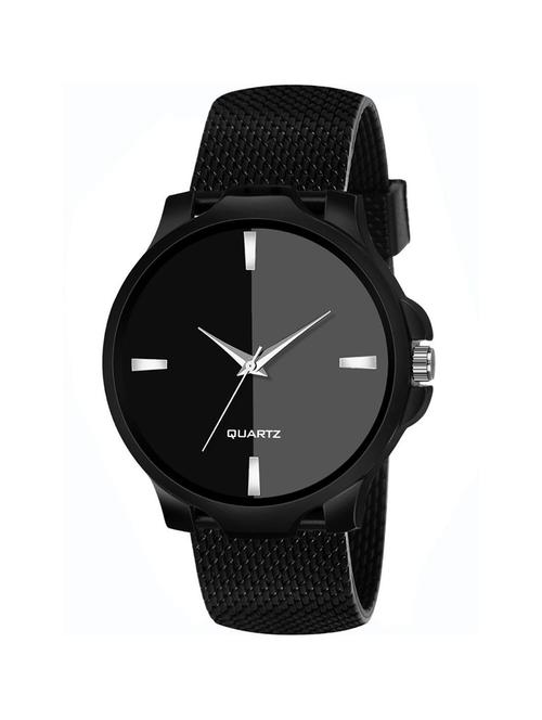 cd-26-blk-blk all black mesh silicone strap women watch - 18845624 - Very Small Image - 1