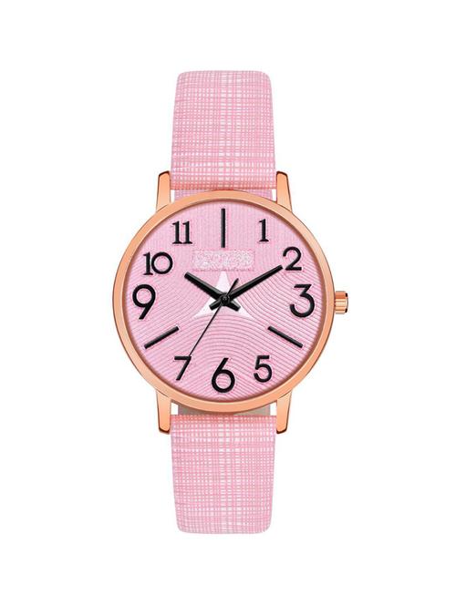 pink coloured analog wrist watch - 18845893 - Very Small Image - 1