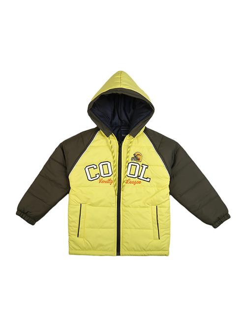 yellow cotton quilted jacket - 18847904 - Very Small Image - 1