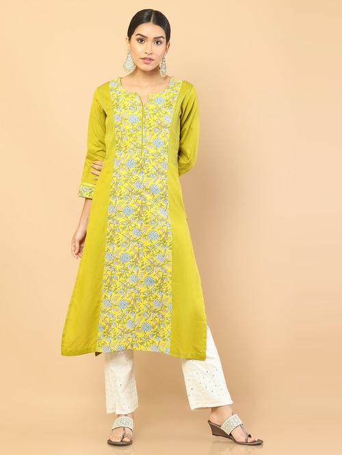 printed cotton kurta - 18861435 - Very Small Image - 1