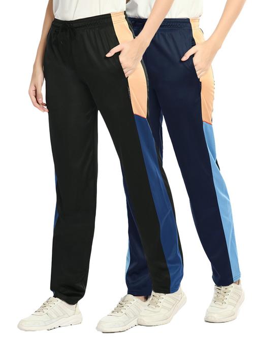 multi colored polyester track pants - 18863585 - Very Small Image - 1