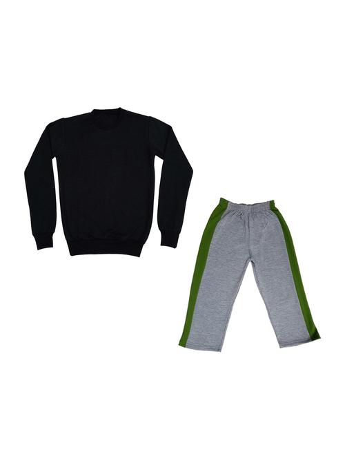 multi colored fleece full length sets twin & dungree - 18864050 - Very Small Image - 1