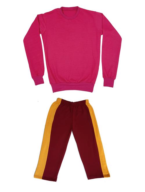 multi colored fleece full length sets twin & dungree - 18866834 - Very Small Image - 1