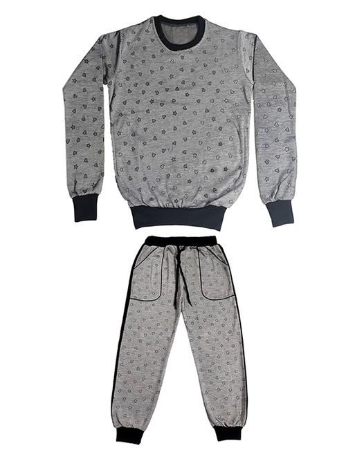 multi colored fleece full length sets twin & dungree - 18867901 - Very Small Image - 1