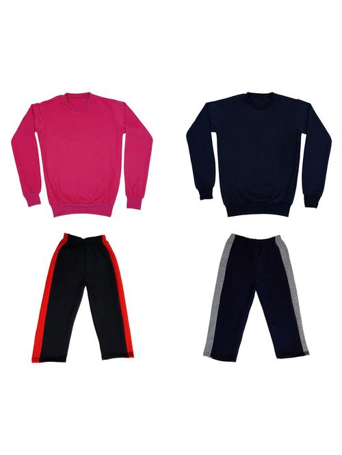 multi colored fleece full length sets twin & dungree - 18868368 - Very Small Image - 1