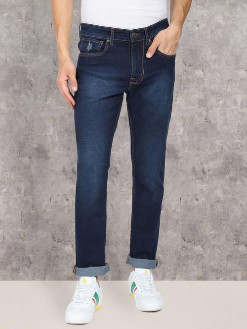mens slim fit plain jeans - 18870219 - Very Small Image - 1